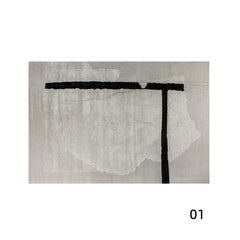 高級手作りタフティングガン刺しカーペット(ink painting)