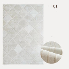 定番北欧風3Dデザインのウィルトン織カーペット(Autumn Moon)