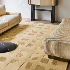 高級手作りタフティングガン刺しカーペット(Ethereal Veil)