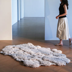 高級手作りタフティングガン刺しカーペット(Stone Mist)