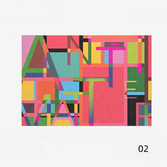 高級手作りタフティングガン刺しカーペット(Chromatic Field)