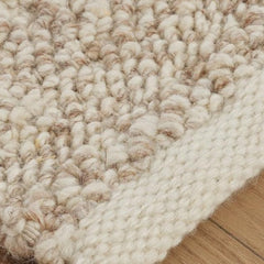 天然素材のみ使用した手織りカーペット!長くご愛用できる高品質な一品(Twilight Snow)