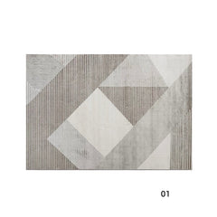 定番北欧風3Dデザインのウィルトン織カーペット(Square)