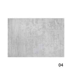 モノクロの部屋にぴったり。おしゃれグレーのウィルトン織ラグ(Keladi)