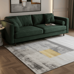 定番北欧風3Dデザインのウィルトン織カーペット(Gulang Isle)