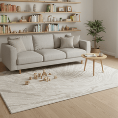 定番北欧風3Dデザインのウィルトン織カーペット(Nottingham)