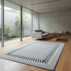 定番北欧風3Dデザインのウィルトン織カーペット(Yufan)