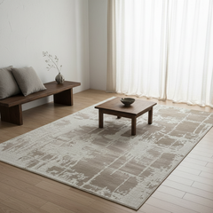 定番北欧風3Dデザインのウィルトン織カーペット(Bern)