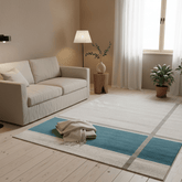 定番北欧風3Dデザインのウィルトン織カーペット(Grande)