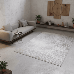 定番北欧風3Dデザインのウィルトン織カーペット(Carlson)