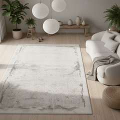 定番北欧風3Dデザインのウィルトン織カーペット(Mandor)