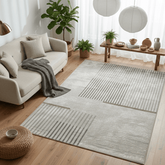 定番北欧風3Dデザインのウィルトン織カーペット(Nantien Grove)