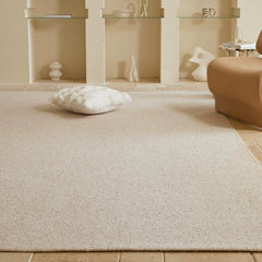 100%純天然羊毛を使用した機械織りのカーペット!長くご愛用できる高品質な一品(Nude)