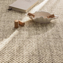 純天然羊毛を使用した手編みのカーペット!長くご愛用できる高品質な一品(Tranquility)