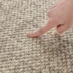 純天然羊毛を使用した手編みのカーペット!長くご愛用できる高品質な一品(Tranquility)
