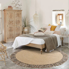 夏季に適した天然ジュート製カーペット(03)