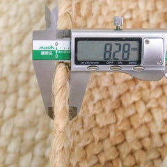 夏季に適した天然ジュート製カーペット(25)