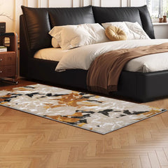 定番北欧風3Dデザインのウィルトン織カーペット(Moonlit Garden)