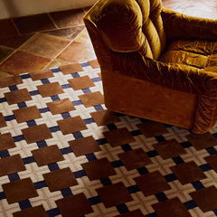 高級手作りタフティングガン刺しカーペット(American Vintage)