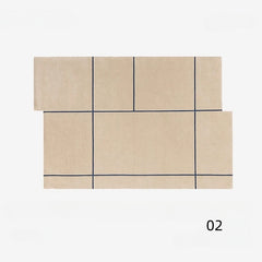 高級手作りタフティングガン刺しカーペット(Linear Field)