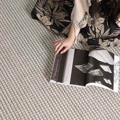 定番北欧風3Dデザインのウィルトン織カーペット(BGL)