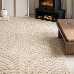 定番北欧風3Dデザインのウィルトン織カーペット(Waterproof Carpet-02)