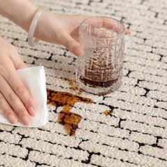 定番北欧風3Dデザインのウィルトン織カーペット(Waterproof Carpet-02)
