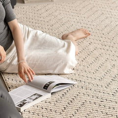 定番北欧風3Dデザインのウィルトン織カーペット(Waterproof Carpet-02)