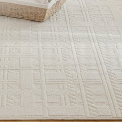 定番北欧風3Dデザインのウィルトン織カーペット(Waterproof Carpet-33)