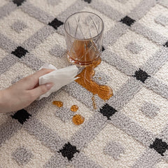 定番北欧風3Dデザインのウィルトン織カーペット(Waterproof Carpet-50)