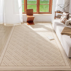 定番北欧風3Dデザインのウィルトン織カーペット(Waterproof Carpet-30)