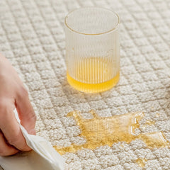 定番北欧風3Dデザインのウィルトン織カーペット(Waterproof Carpet-07)