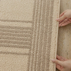 定番北欧風3Dデザインのウィルトン織カーペット(Waterproof Carpet-16)