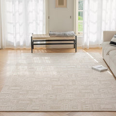 定番北欧風3Dデザインのウィルトン織カーペット(Waterproof Carpet-39)