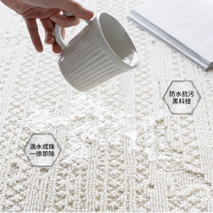 定番北欧風3Dデザインのウィルトン織カーペット(Faustin)