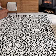 定番北欧風3Dデザインのウィルトン織カーペット(Waterproof Carpet-03)