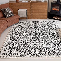 定番北欧風3Dデザインのウィルトン織カーペット(Waterproof Carpet-03)