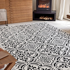 定番北欧風3Dデザインのウィルトン織カーペット(Waterproof Carpet-03)