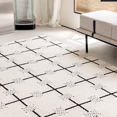 定番北欧風3Dデザインのウィルトン織カーペット(Waterproof Carpet-18)
