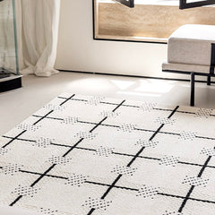 定番北欧風3Dデザインのウィルトン織カーペット(Waterproof Carpet-18)