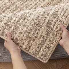 定番北欧風3Dデザインのウィルトン織カーペット(Waterproof Carpet-17)