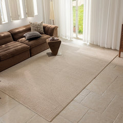 定番北欧風3Dデザインのウィルトン織カーペット(Waterproof Carpet-12)