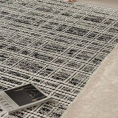 定番北欧風3Dデザインのウィルトン織カーペット(Waterproof Carpet-10)