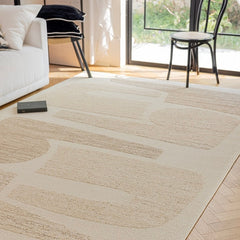 定番北欧風3Dデザインのウィルトン織カーペット(Waterproof Carpet-06)