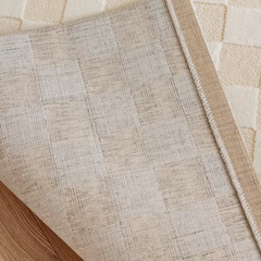 定番北欧風3Dデザインのウィルトン織カーペット(Dawn Dusk)