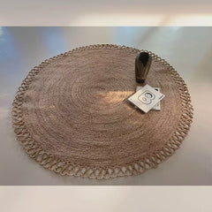 夏季に適した天然ジュート製カーペット(Sunflower)