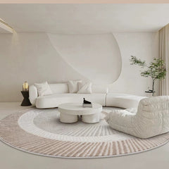 3Dカットデザイン!贅沢ウィルトン織の高品質カーペット(CONCH)