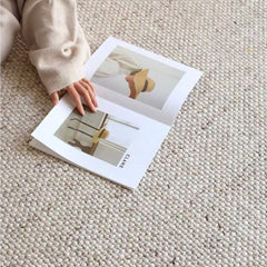 天然素材のみ使用した手織りカーペット!長くご愛用できる高品質な一品(cross)