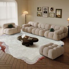 高級手作りタフティングガン刺しカーペット(ebb tide)