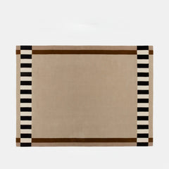 高級手作りタフティングガン刺しカーペット（Frame Stripe）